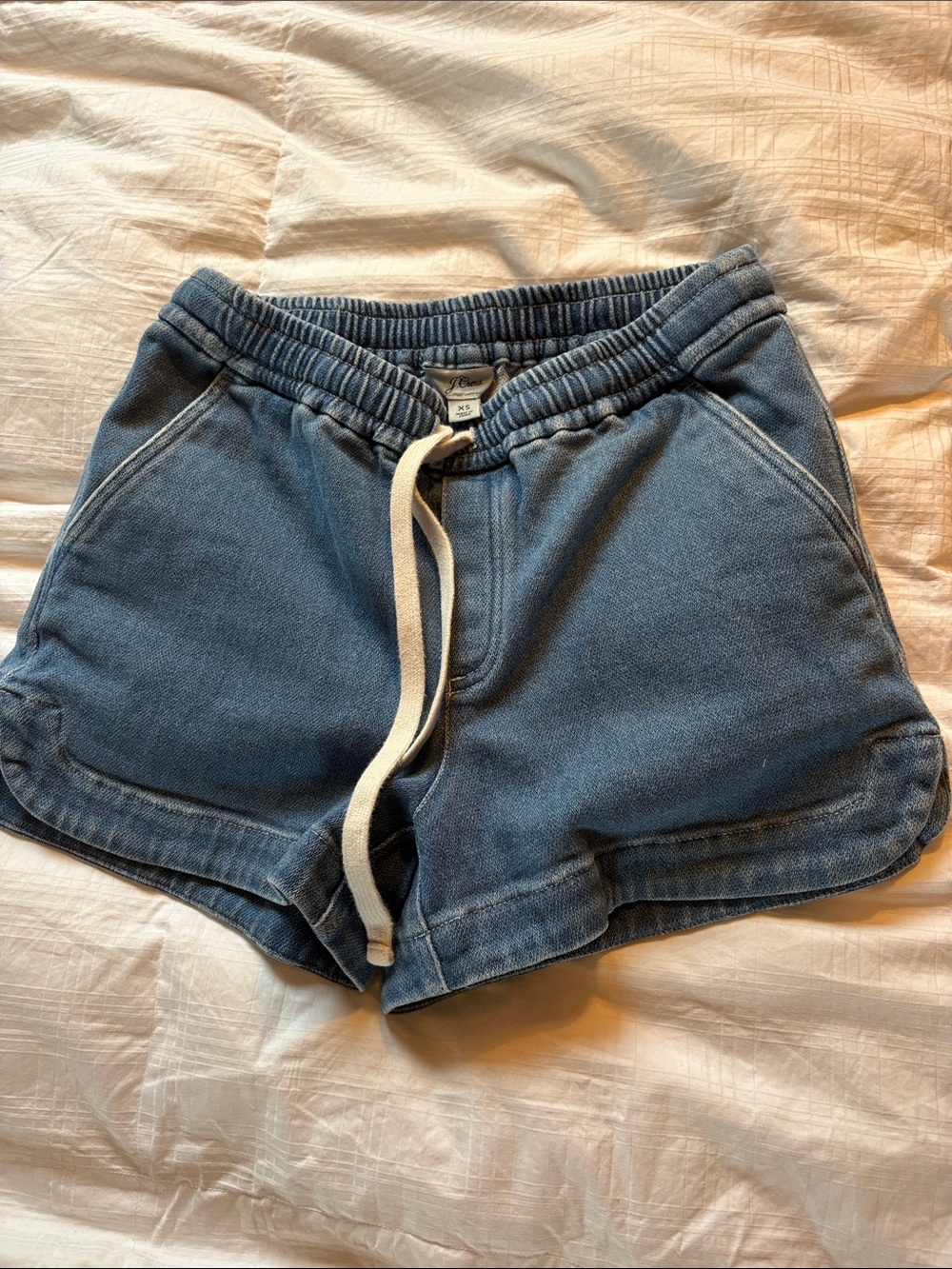 J crew Pull Up shorts